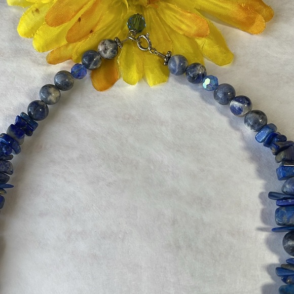 Sodalite Gemstone Necklace - Picture 3 of 5